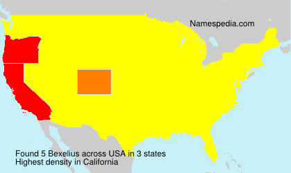 Surname Bexelius in USA Surname Bexelius in USA