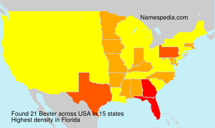 Surname Bexter in USA Surname Bexter in USA