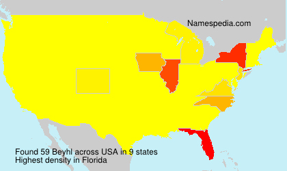 Surname Beyhl in USA Surname Beyhl in USA