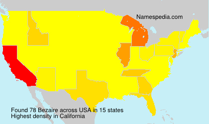 Surname Bezaire in USA Surname Bezaire in USA