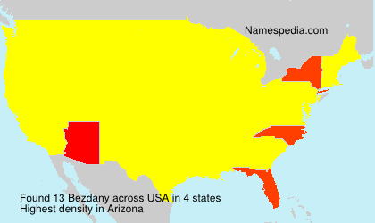 Surname Bezdany in USA Surname Bezdany in USA