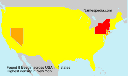 Surname Bezgin in USA Surname Bezgin in USA