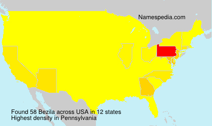 Surname Bezila in USA Surname Bezila in USA
