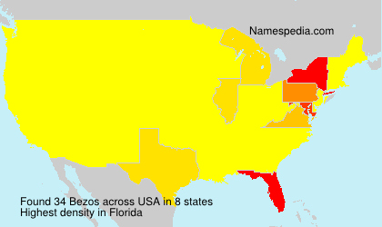 Surname Bezos in USA Surname Bezos in USA