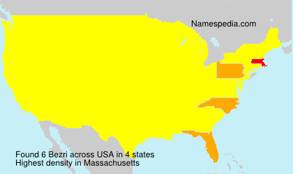 Surname Bezri in USA Surname Bezri in USA
