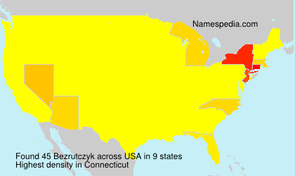 Surname Bezrutczyk in USA Surname Bezrutczyk in USA