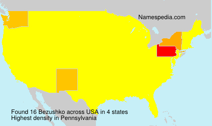 Surname Bezushko in USA Surname Bezushko in USA
