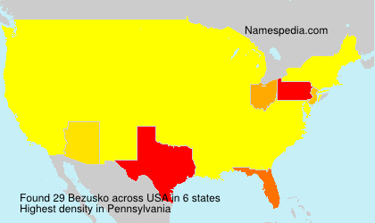 Surname Bezusko in USA Surname Bezusko in USA