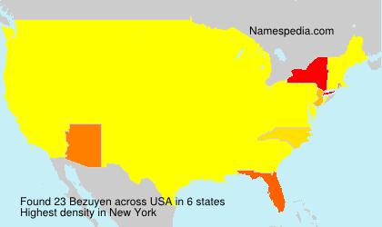 Surname Bezuyen in USA Surname Bezuyen in USA
