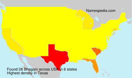 Surname Bhagani in USA Surname Bhagani in USA