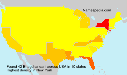 Surname Bhagchandani in USA Surname Bhagchandani in USA