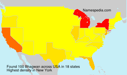 Surname Bhagwan in USA Surname Bhagwan in USA
