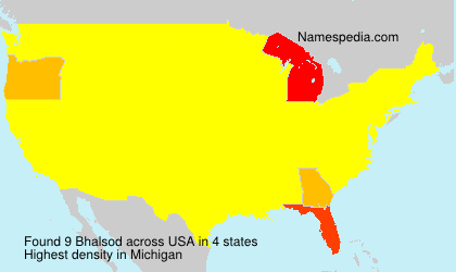 Surname Bhalsod in USA Surname Bhalsod in USA