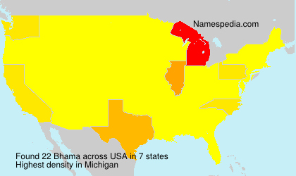 Surname Bhama in USA Surname Bhama in USA