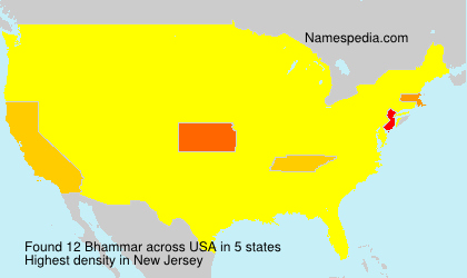 Surname Bhammar in USA Surname Bhammar in USA