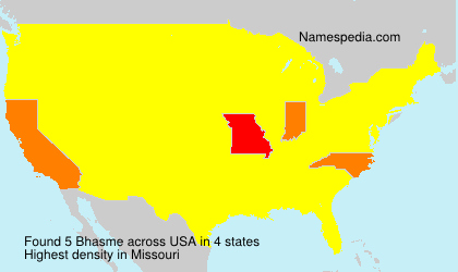 Surname Bhasme in USA Surname Bhasme in USA