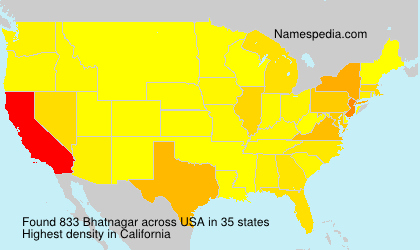 Surname Bhatnagar in USA Surname Bhatnagar in USA
