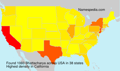 Surname Bhattacharya in USA Surname Bhattacharya in USA