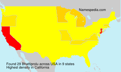 Surname Bhattiprolu in USA Surname Bhattiprolu in USA