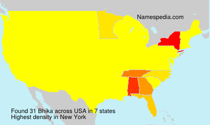 Surname Bhika in USA Surname Bhika in USA