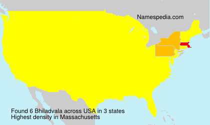 Surname Bhiladvala in USA Surname Bhiladvala in USA