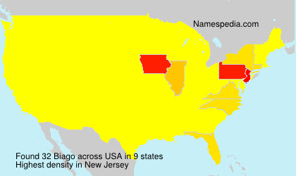 Surname Biago in USA Surname Biago in USA