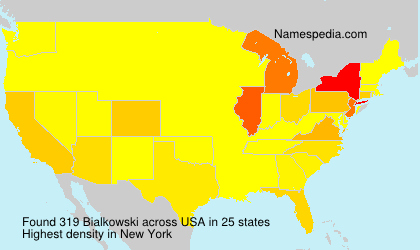 Surname Bialkowski in USA Surname Bialkowski in USA