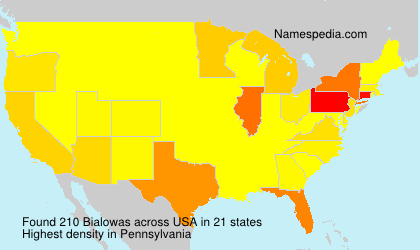 Surname Bialowas in USA Surname Bialowas in USA