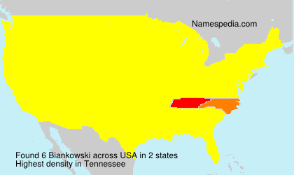 Surname Biankowski in USA Surname Biankowski in USA