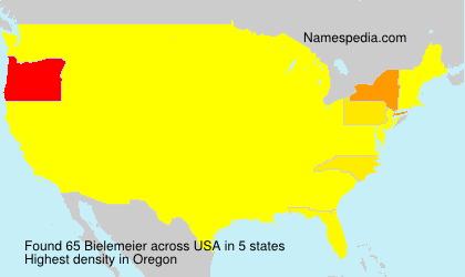 Surname Bielemeier in USA Surname Bielemeier in USA