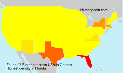 Surname Bierbrier in USA Surname Bierbrier in USA