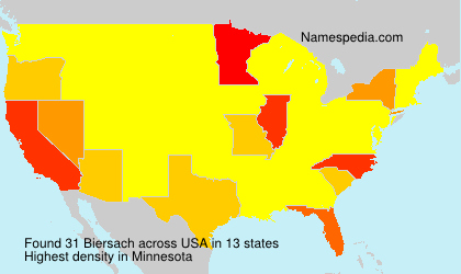 Surname Biersach in USA Surname Biersach in USA