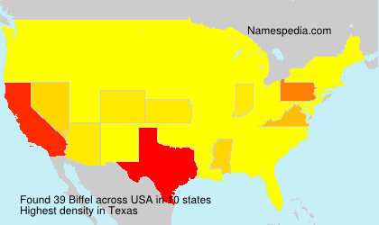 Surname Biffel in USA Surname Biffel in USA