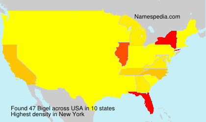 Surname Bigel in USA Surname Bigel in USA