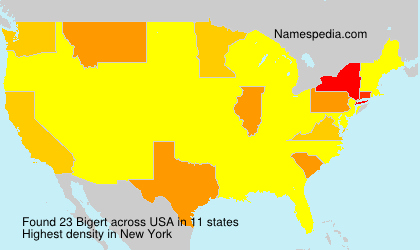 Surname Bigert in USA Surname Bigert in USA