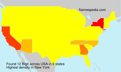 Surname Bigit in USA Surname Bigit in USA