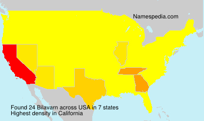 Surname Bilavarn in USA Surname Bilavarn in USA
