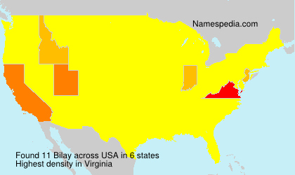 Surname Bilay in USA Surname Bilay in USA