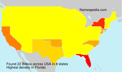 Surname Bilboa in USA Surname Bilboa in USA