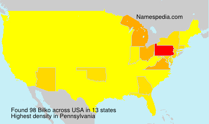 Surname Bilko in USA Surname Bilko in USA