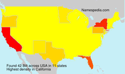 Surname Bilt in USA Surname Bilt in USA