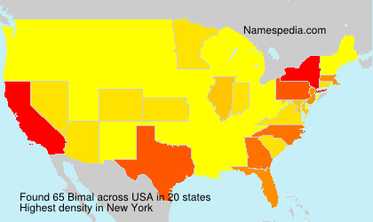 Surname Bimal in USA Surname Bimal in USA