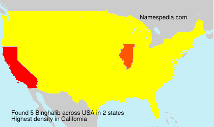 Surname Binghalib in USA Surname Binghalib in USA