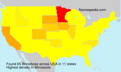 Surname Binnebose in USA Surname Binnebose in USA