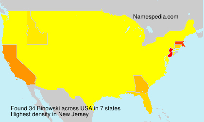 Surname Binowski in USA Surname Binowski in USA