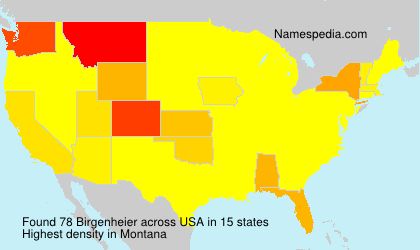 Surname Birgenheier in USA Surname Birgenheier in USA