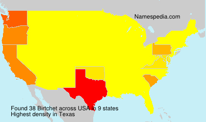 Surname Birtchet in USA Surname Birtchet in USA