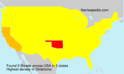 Surname Bisade in USA Surname Bisade in USA