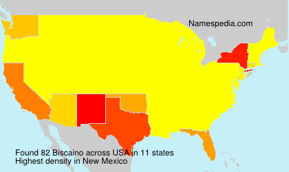 Surname Biscaino in USA Surname Biscaino in USA