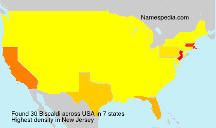 Surname Biscaldi in USA Surname Biscaldi in USA